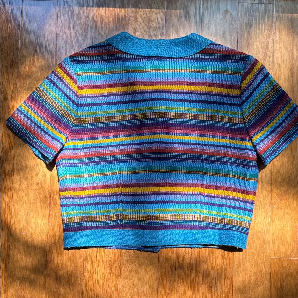 Cinco de Mayo vintage 60’s crop top and maxi skirt - Picture 6 of 12